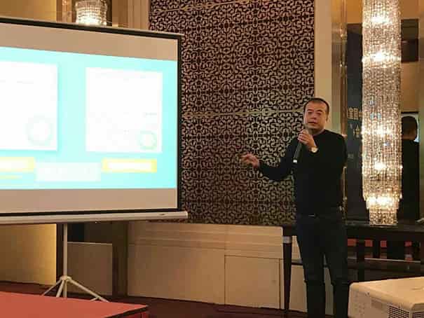 凈化委湖北技術指導中心主任王貴軍發(fā)表演講