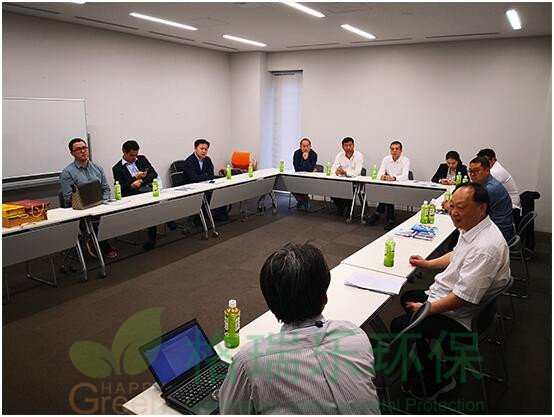 藤嶋昭教授與凈化委一行進行技術(shù)交流