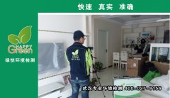 武漢光谷水晶麗都3期業(yè)主家新房甲醛檢測