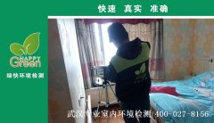 武漢臥龍墨水湖邊位新房甲醛檢測