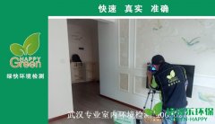 武漢金地瀾菲溪岸新房甲醛檢測(cè)