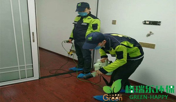 銀河大廈，甲醛污染，武漢除甲醛，格瑞樂(lè)，甲醛治理，綠快