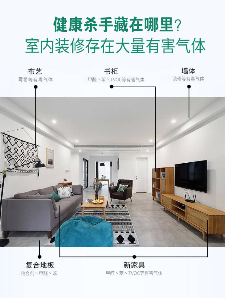 綠快除異味產(chǎn)品,除味藥劑,光催化技術(shù),綠快異味分解酶3.0