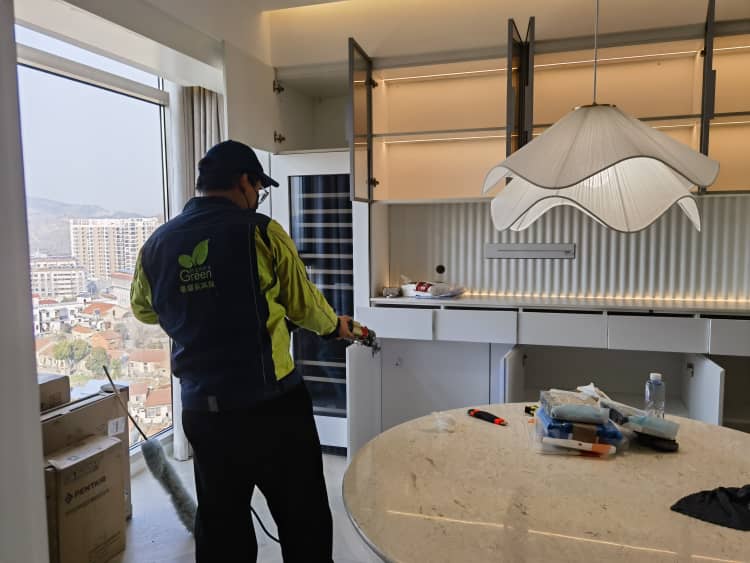 沌口除甲醛：格瑞樂蠻扎實！